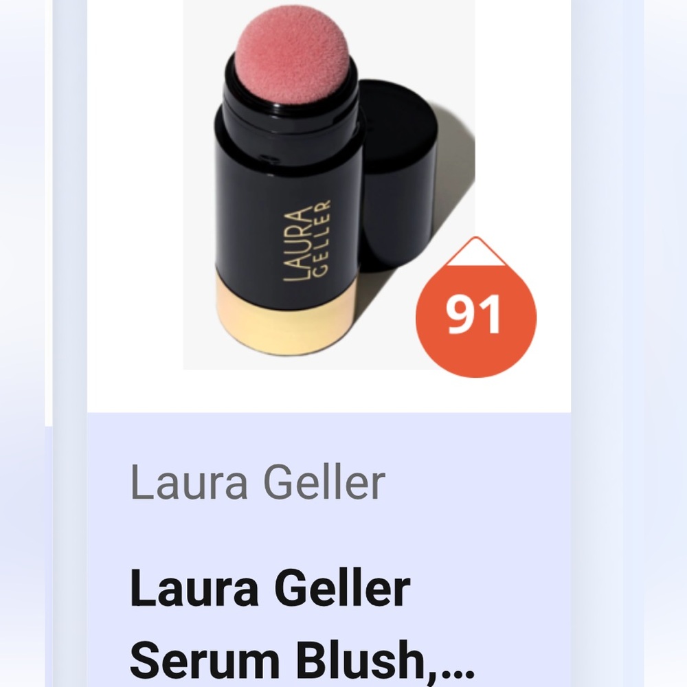 Laura Geller Serum blush Cheek Tint FARD A JOUES (Shade Refreshing 🌹 - Picture 13 of 13